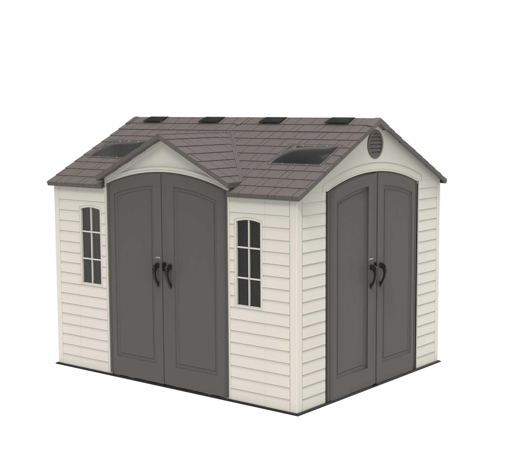 Lifetime 10 Ft. X 8 Ft. Outdoor Storage Shed - 60001 - Image 36