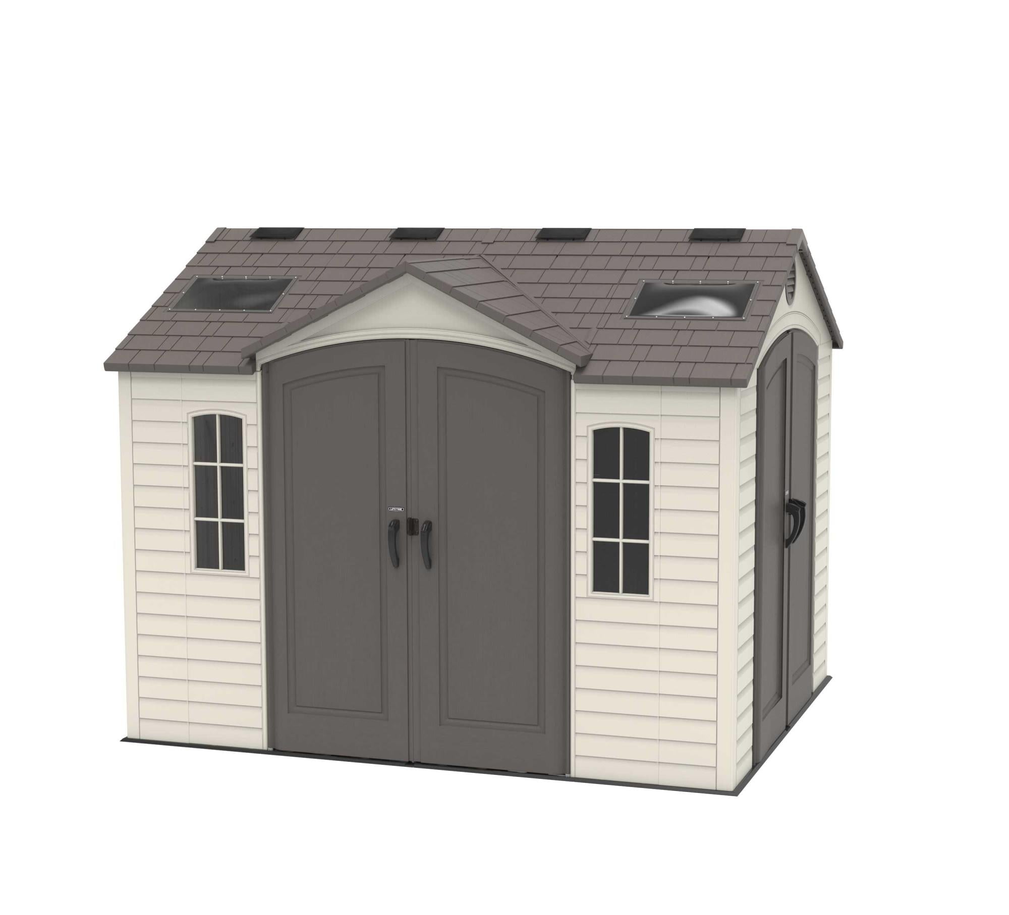 Lifetime 10 Ft. X 8 Ft. Outdoor Storage Shed - 60001 - Image 35