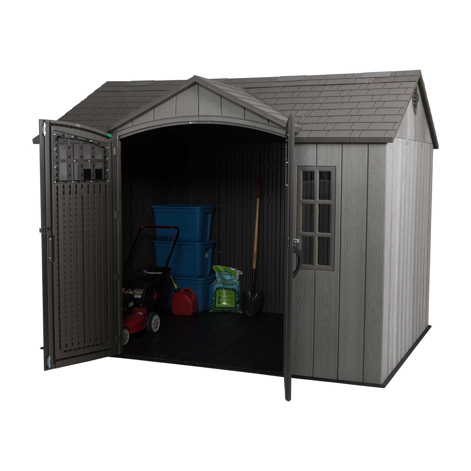 Lifetime 10 Ft. X 8 Ft. Outdoor Storage Shed - 60330 - Image 28
