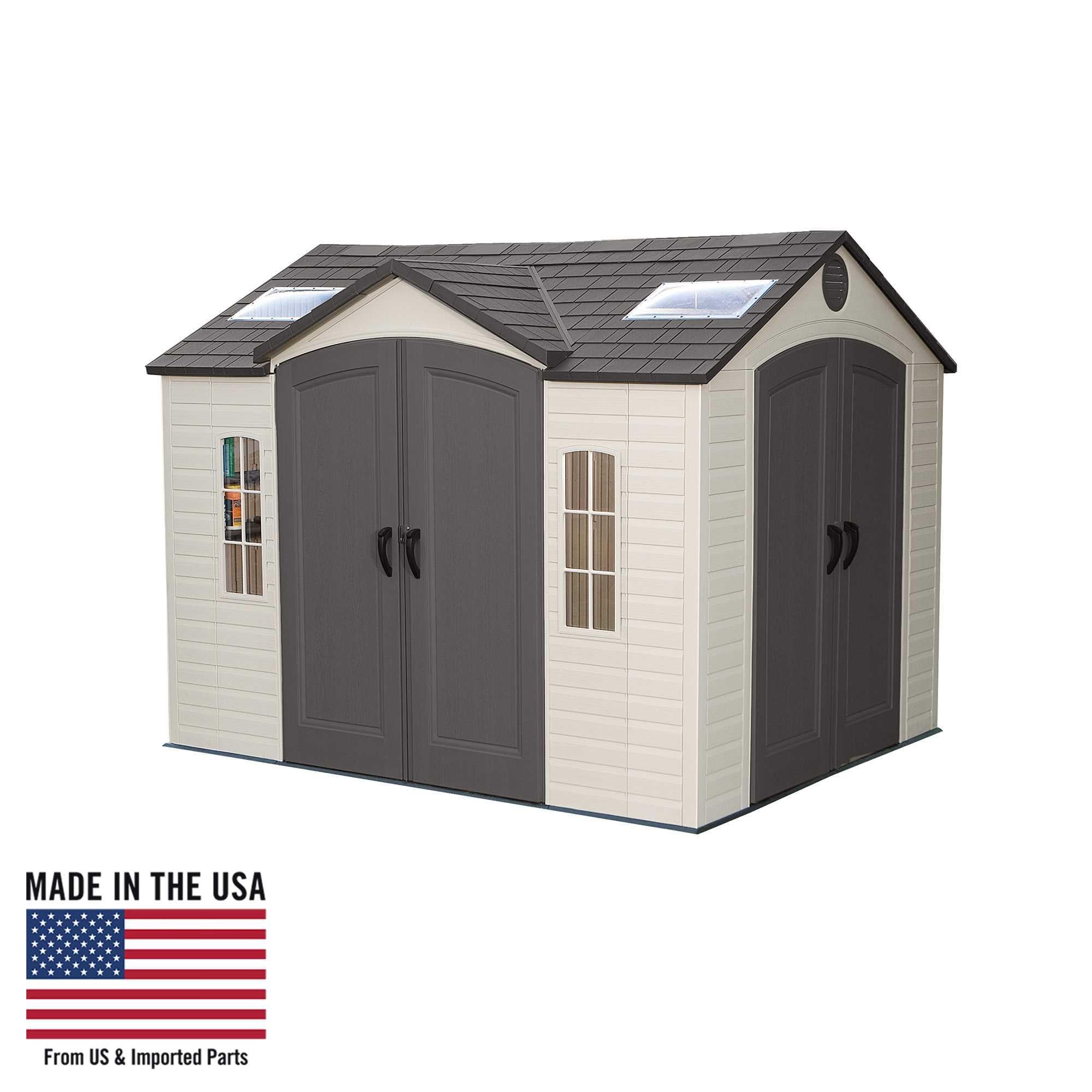 Lifetime 10 Ft. X 8 Ft. Outdoor Storage Shed - 60001 - Image 11