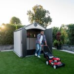 Lifetime 8 ft x 7.5 ft Outdoor Storage Shed - 60396 - Image 6