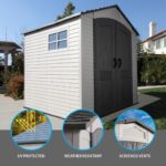 Lifetime 7 x 7 ft Outdoor Storage Shed - 60042 - Image 3