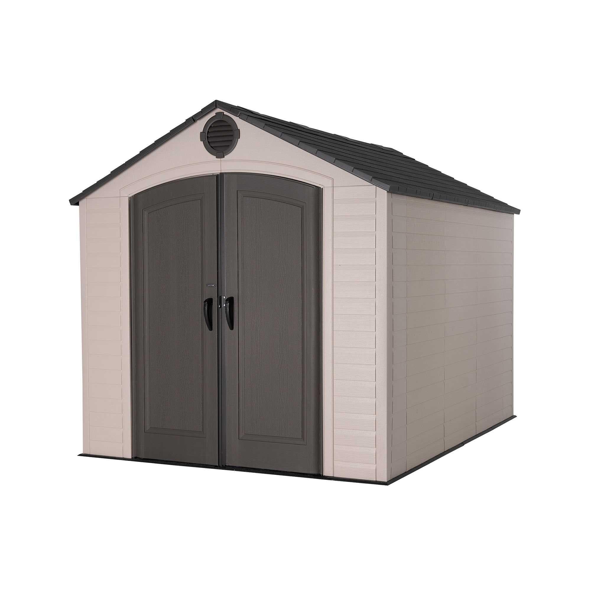 Lifetime 8 Ft. X 10 Ft. Outdoor Storage Shed - 60371 - Image 1