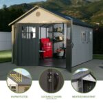 Lifetime 11 Ft. X 11 Ft. Outdoor Storage Shed - 60187 - Image 2