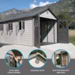 Lifetime 11 Ft. X 21 Ft. Outdoor Storage Shed - 60237 - Image 4