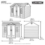 Lifetime 10 ft x 8 ft Outdoor Storage Shed - 60393 - Image 24