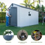 Lifetime 8 ft x 12.5 ft Outdoor Storage Shed - 60395 - Image 3