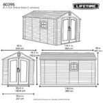 Lifetime 8 ft x 12.5 ft Outdoor Storage Shed - 60395 - Image 28
