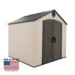 Lifetime 8 ft x 7.5 ft Outdoor Storage Shed - 60396