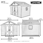 Lifetime 11 Ft. X 13.5 Ft. Outdoor Storage Shed - 6415 - Image 10