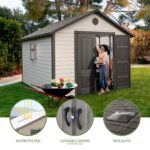 Lifetime 11 Ft. X 13.5 Ft. Outdoor Storage Shed - 6415 - Image 5