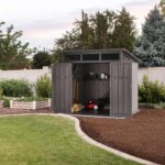 Lifetime 8.3 Ft. X 8.3 Ft. Farmhouse Storage Shed - 60542 - Image 4