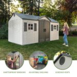 Lifetime Legacy 15 ft x 8 ft Outdoor Storage Shed - 60465 - Image 17