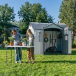 Lifetime 10 Ft. X 8 Ft. Side Entry Outdoor Storage Shed - 60466 - Image 4