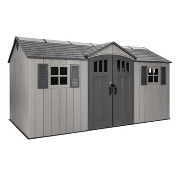 Lifetime 15x8 ft. Dual Entry Shed - 60455 - hero view