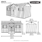 Lifetime Dual Entry 15’ x 8’ Shed - 60410 - Image 21