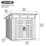 Lifetime 8.3 Ft. X 8.3 Ft. Farmhouse Storage Shed - 60542 - Image 21