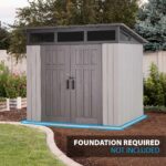 Lifetime 8.3 Ft. X 8.3 Ft. Farmhouse Storage Shed - 60542 - Image 6