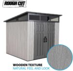 Lifetime 8.3 Ft. X 8.3 Ft. Farmhouse Storage Shed - 60542 - Image 5