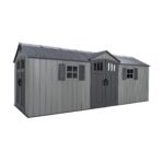Lifetime 20 ft x 8 ft Outdoor Storage Shed - 60456