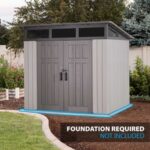 Lifetime Modern Shed 8.3 x 8.3 ft. - 60336 - Image 6