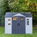 Lifetime 10 Ft. X 8 Ft. Dual Entry Outdoor Storage Shed - 60467 - Image 22