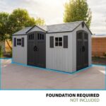 Lifetime 15 x 8 ft. Dual Entry Shed - 60407 - Image 7