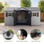 Lifetime 15 x 8 ft. Dual Entry Shed - 60407 - Image 2