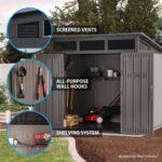 Lifetime Modern Shed 8.3 x 8.3 ft. - 60336 - Image 4
