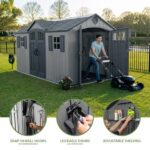 Lifetime 15 x 8 ft. Dual Entry Shed - 60455 - Image 11