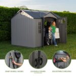 Lifetime 10 x 8 ft. Storage Shed - 60453 - Image 4