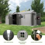 Lifetime 20 x 8 ft. Vinly Outdoor Shed - 60351 - Image 2