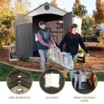 Lifetime 8 x 12.5 ft. Outdoor Shed - 6402 - Image 2
