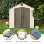 Lifetime 8 x 12.5 ft. Outdoor Shed - 6402 - Image 6