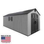 Lifetime 8 ft x 20 ft Outdoor Storage Shed - 60470 - Image 7