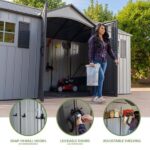 Lifetime 15 x 8 ft. Dual Entry Shed - 60407 - Image 5