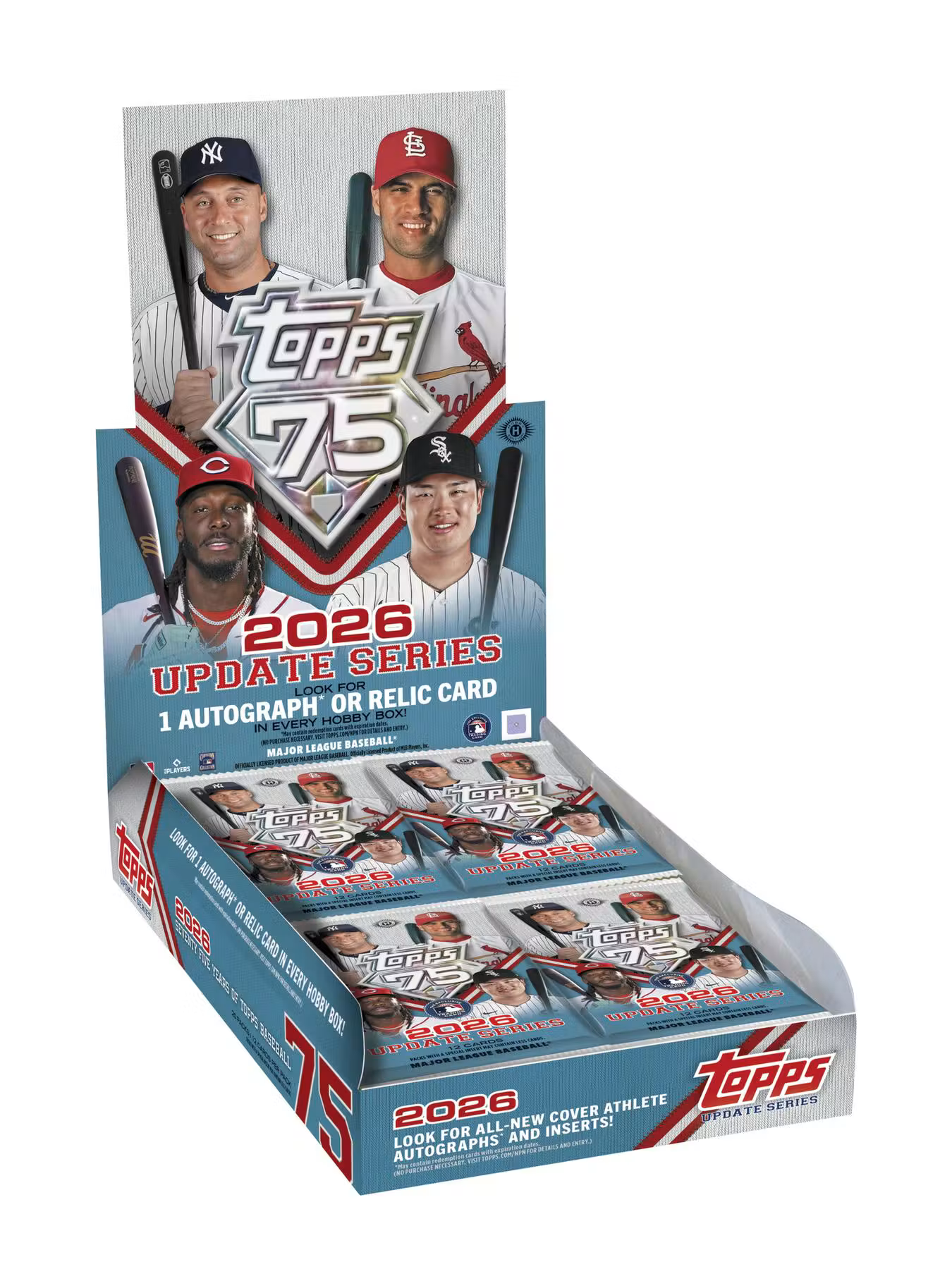 2026 Topps Update Series Baseball Hobby 12-Box Case (Presell)