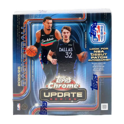 2025/26 Topps Chrome Update Series Basketball Mega Box (Original Factory Sealed)
